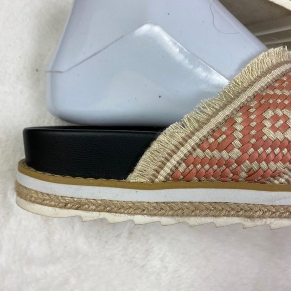 BP. Booker‎ Boho Fringe Slide Sandals, size 8 - Picture 6 of 15